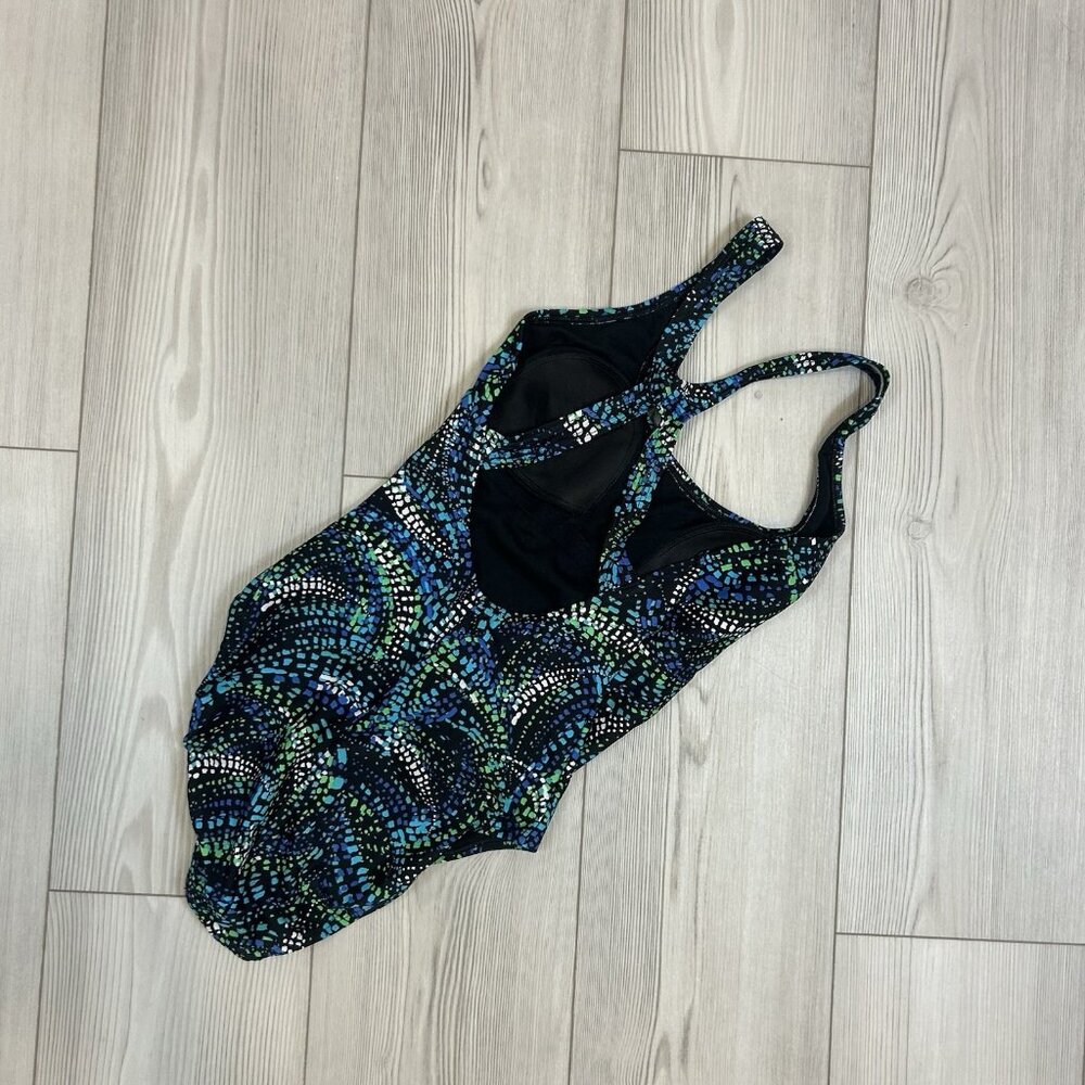 Speedo Womens Size 6 Racerback Athletic Training One Piece Swimsuit - Picture 6 of 11
